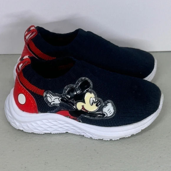 Mickey Mouse Toddler size 6 Slip on shoes - Picture 3 of 9